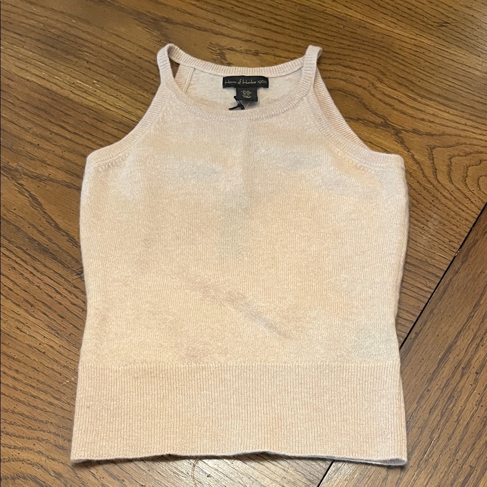 House of Harlow cashmere tank sweater,‎ size XS, New with tags